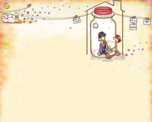 Позитивные рисунки про любовь