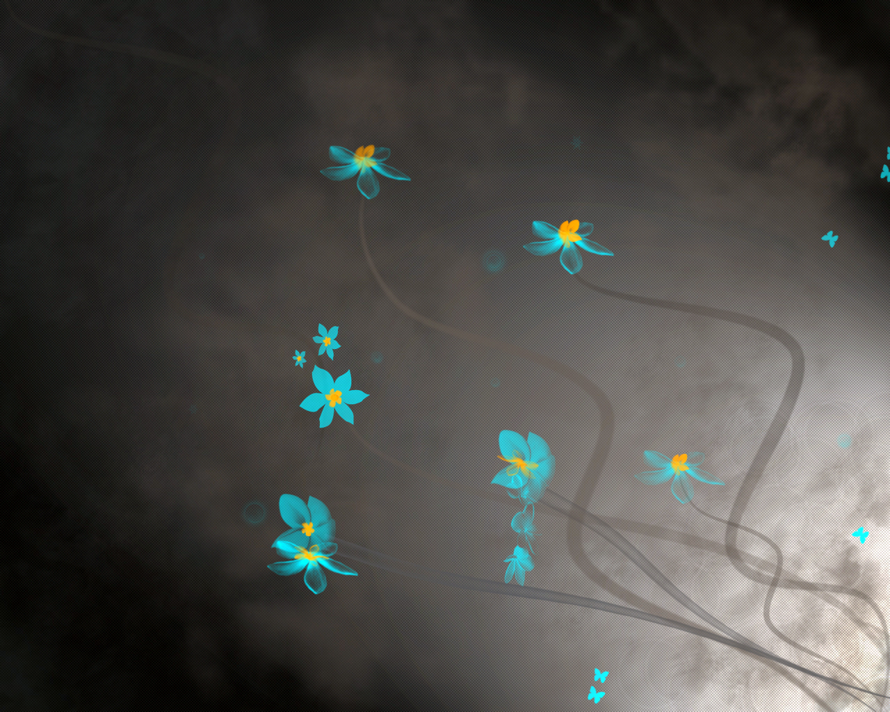 Рисованные обои