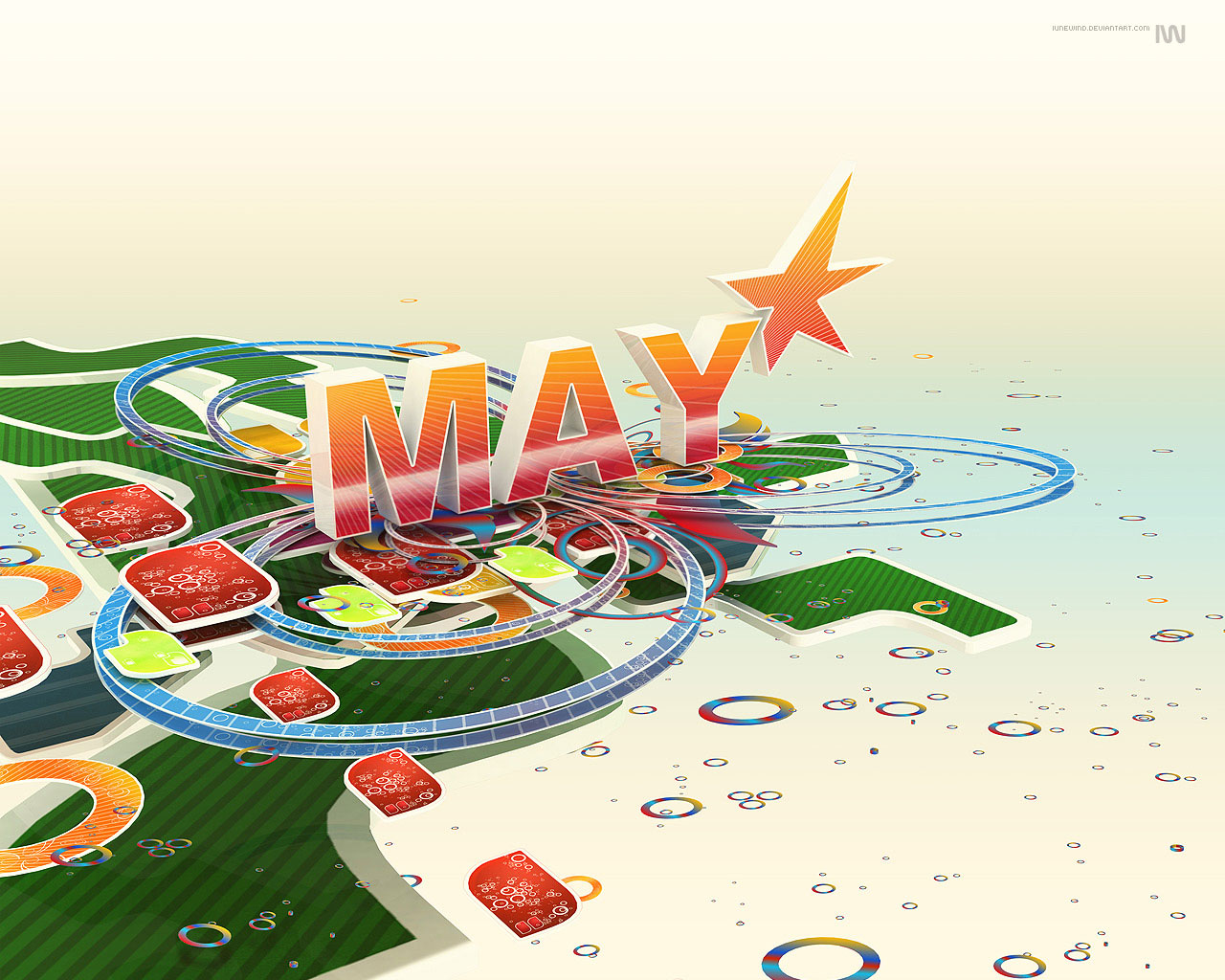 Рисованные обои