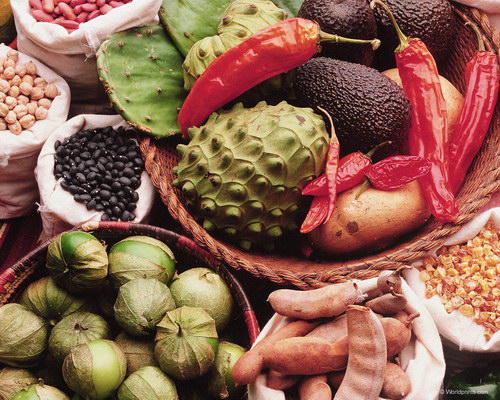 экзотические овощи на рабочий стол