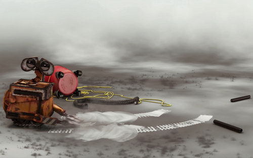 Валли заметает следы